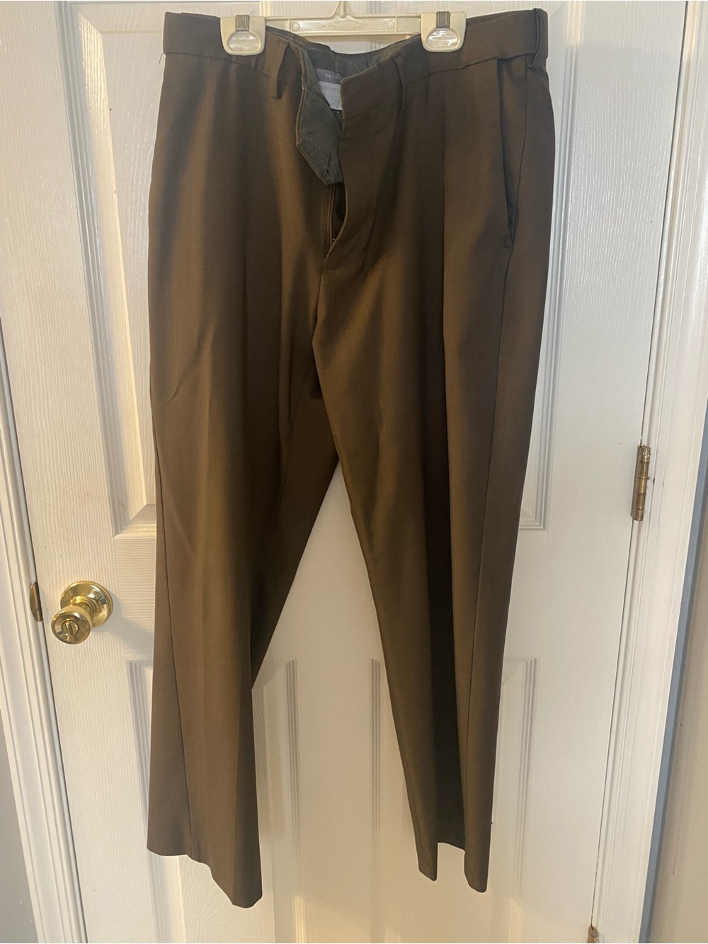 Haggar Men's Brown Dress Pants